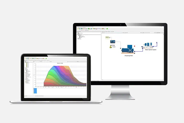 Understand the Trade-offs Between Plans and Scenarios - PetroVR Product Screenshot